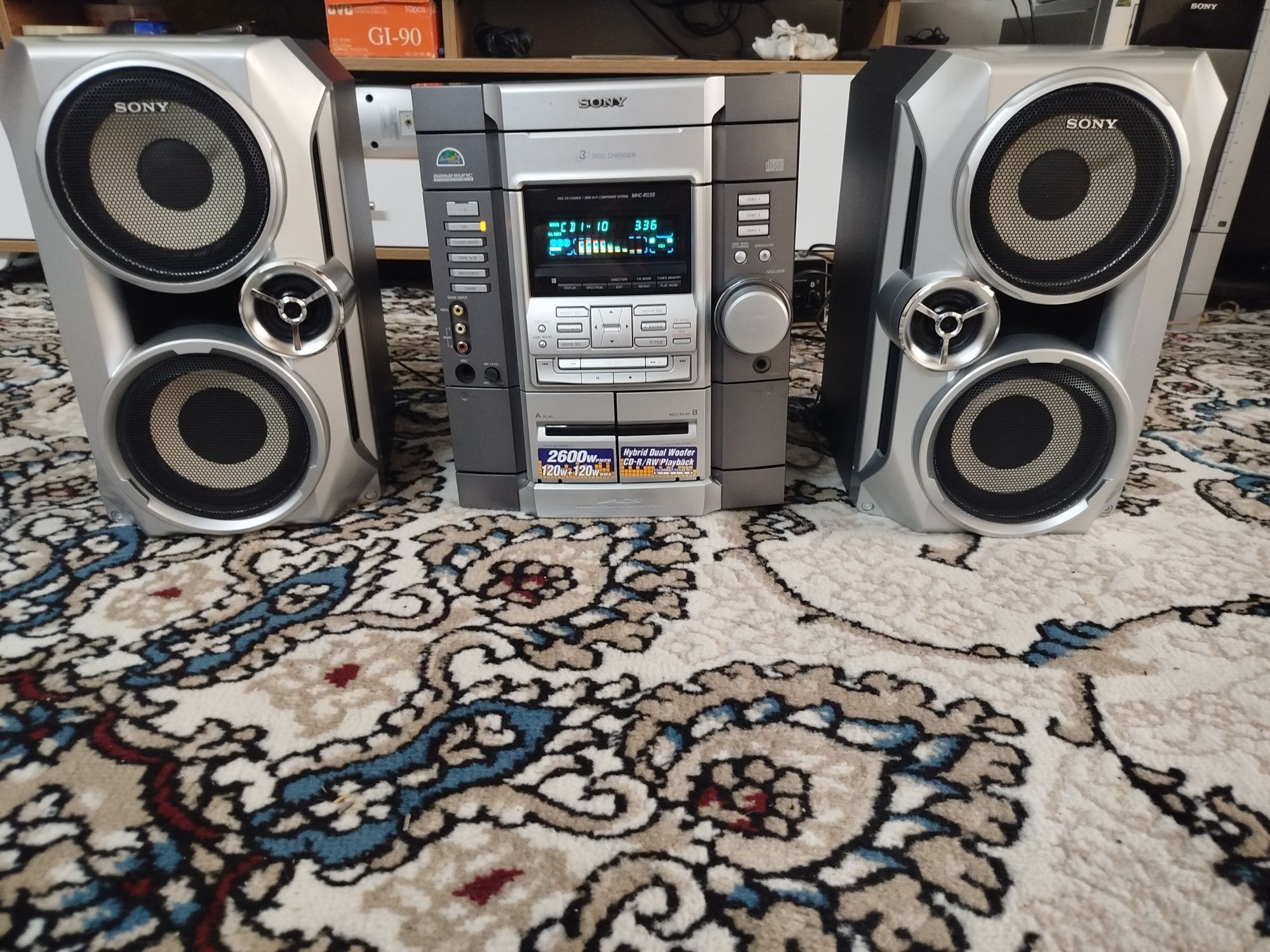 Музыкальный центр сони HcD -RG55