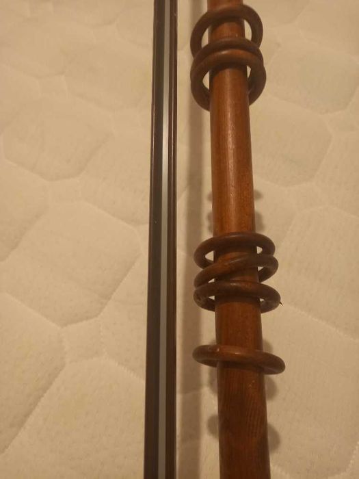 Vand galerie dubla perdea/draperie - lungime 2.9m