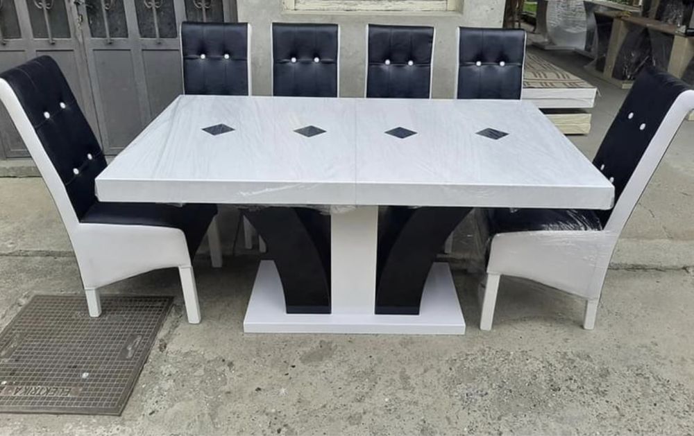 Set Masa + scaune 8 persoane