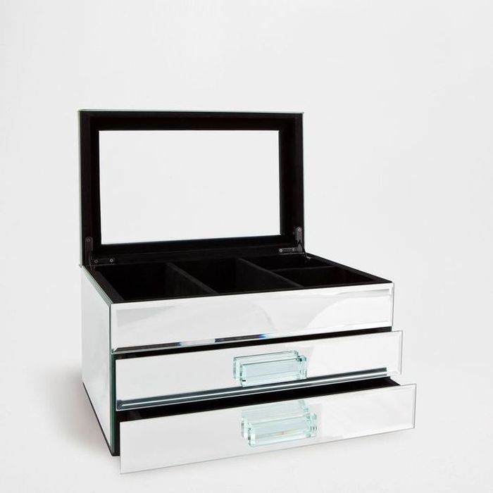 Caseta Bijuterii Sticla oglinda Zara Home