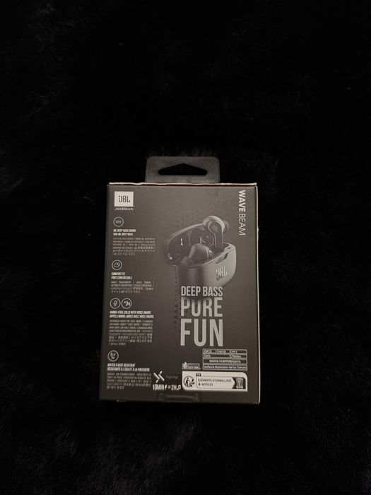 Căști JBL Wave Beam Noi Sigilate – Bass Puternic, 32h Baterie