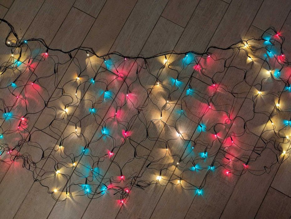 Vand inatalatie de Craciun tip plasa