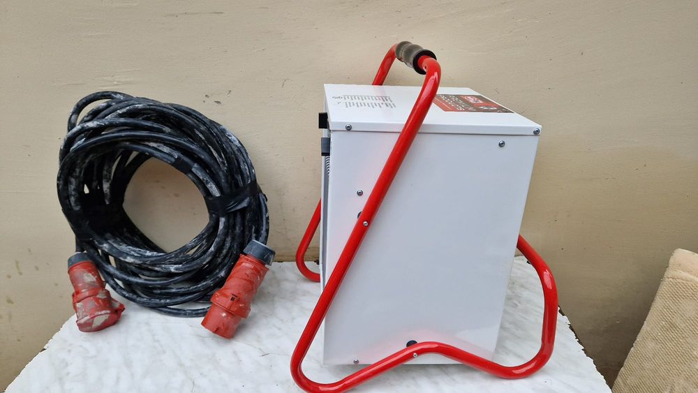 Termoventilator Helios STH9T cu temporizator 3 faze , 400V , 9kW