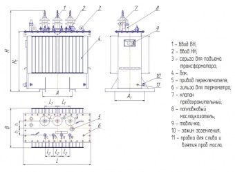 Трансформатор ТМГ 100