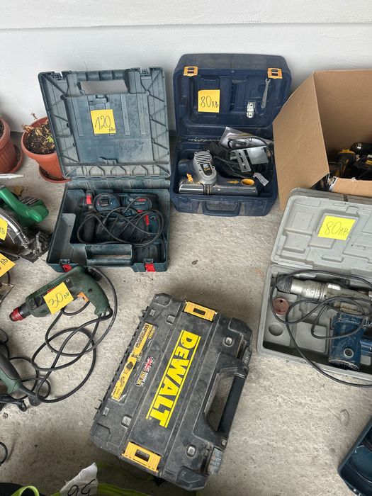 Машинки Bosch, dewalt,titan,wagner