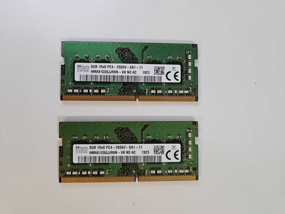 Memorie RAM 16GB (2 x 8GB) DDR4 2666MHz SODIMM Hynix