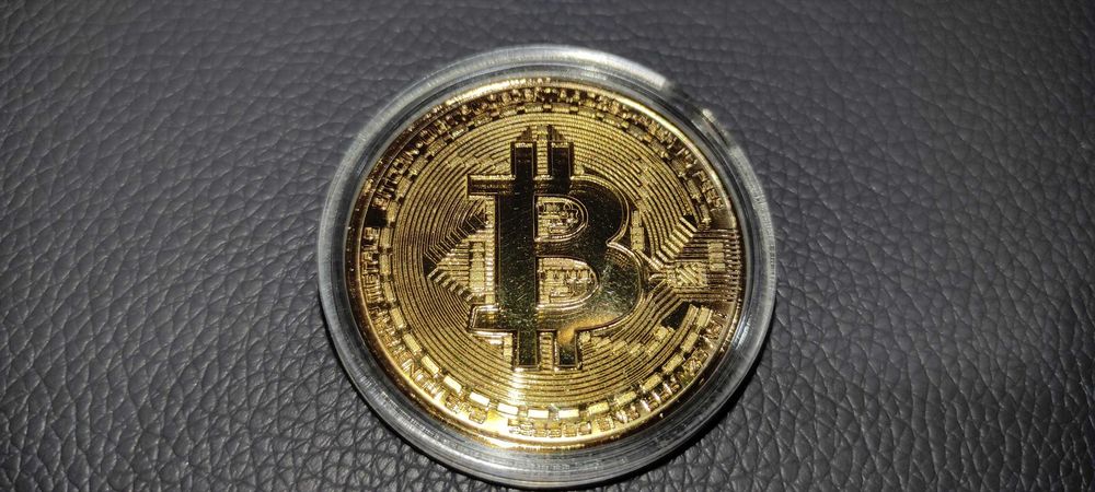 BITCOIN - Moneda de colectie !!! Pretabila cadou !!!