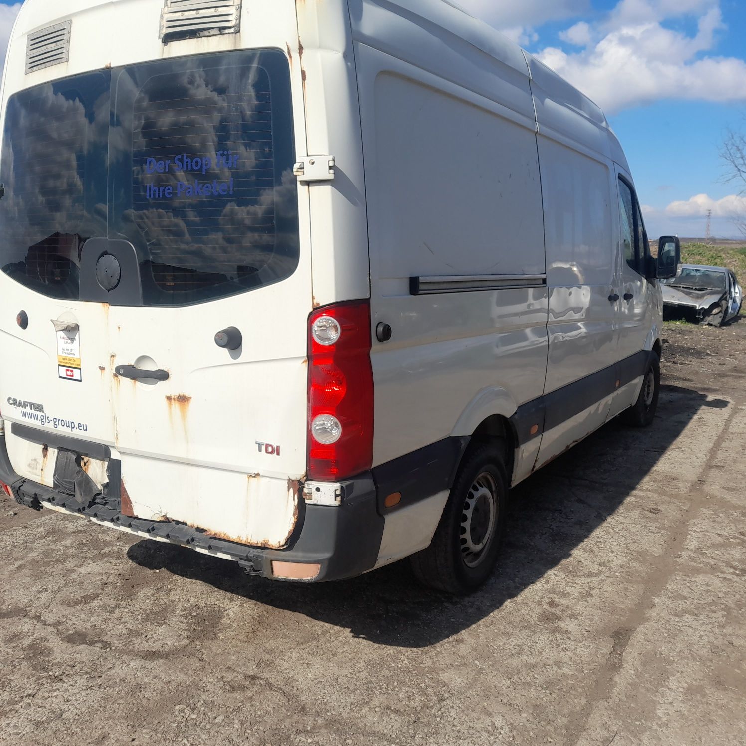 Volkswagen Crafter 2.5 на части