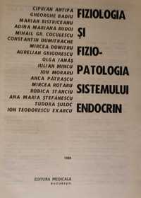 Fiziologia si fiziopatologia sistemului endocrin carte medicina