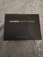 Ceas sport Huawei Watch 2 Classic Grey Black leather strap Nou Sigilat