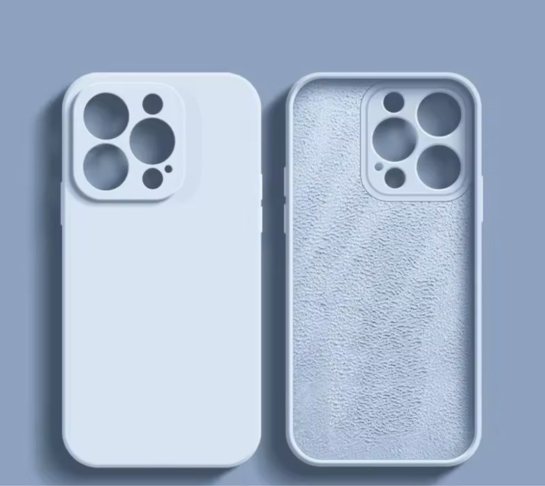 Iphone 11/12/13/14/15/16E/16/PRO MAX Husa XCase 0,2mm Interior Catifea