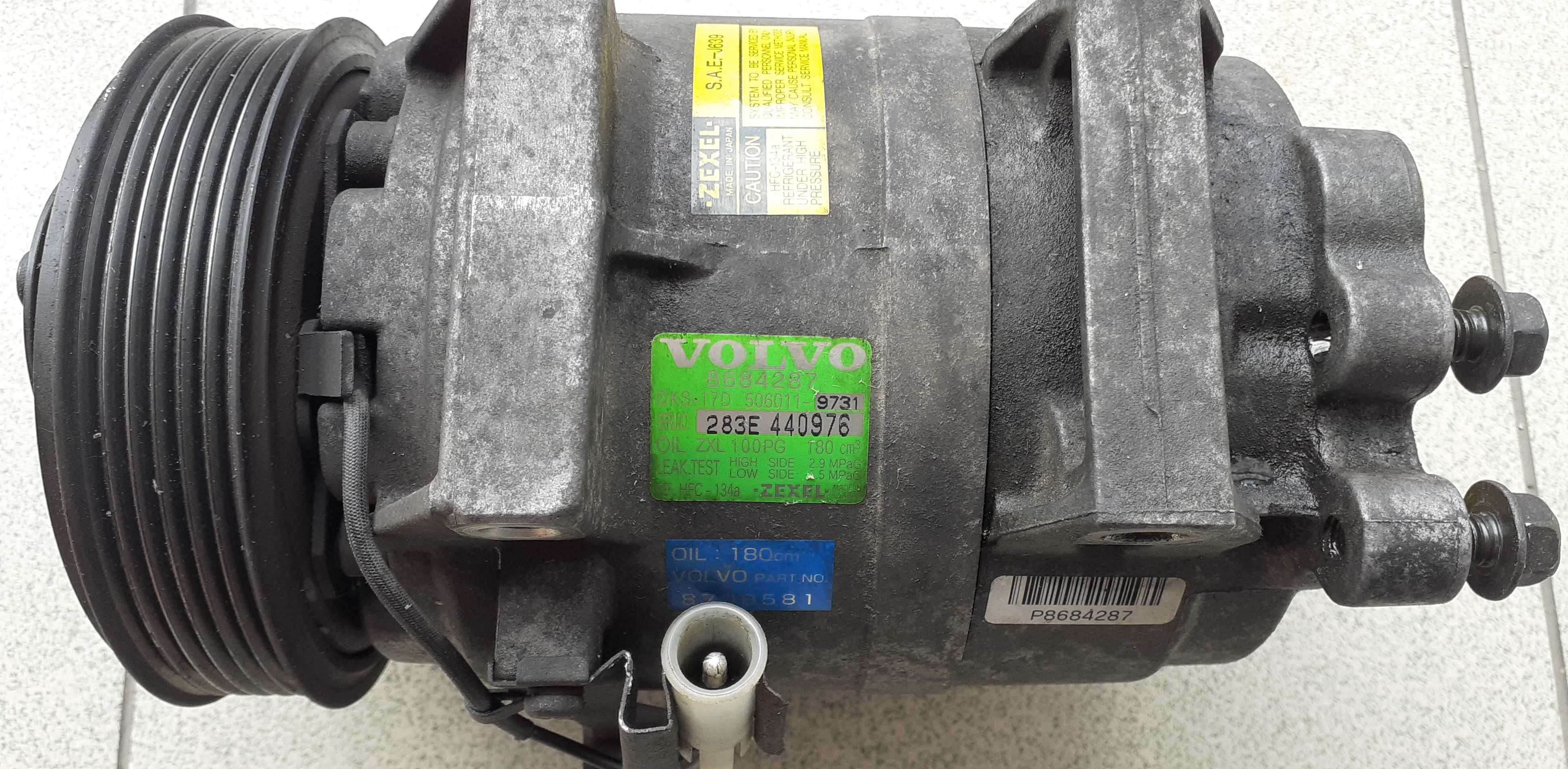 Компресор климатик volvo S60 S80 V70 XC70 XC90 номер 8684287