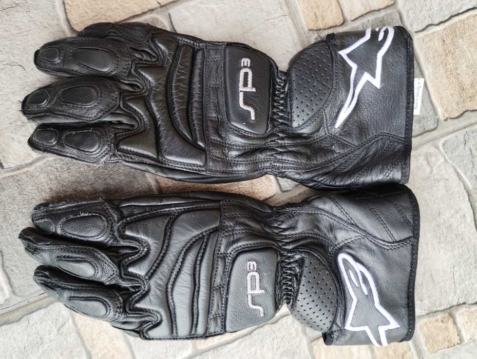 Manusi moto piele KSK Pasadena Gloves si Alpinestars Stella SP-3