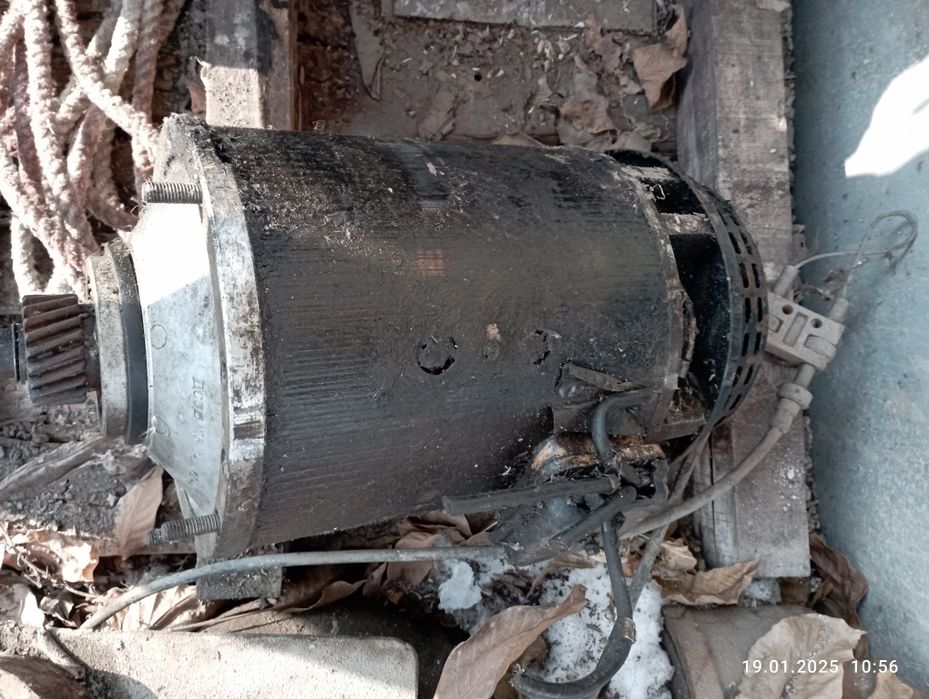 Продам тяговый электромотор от электрокары