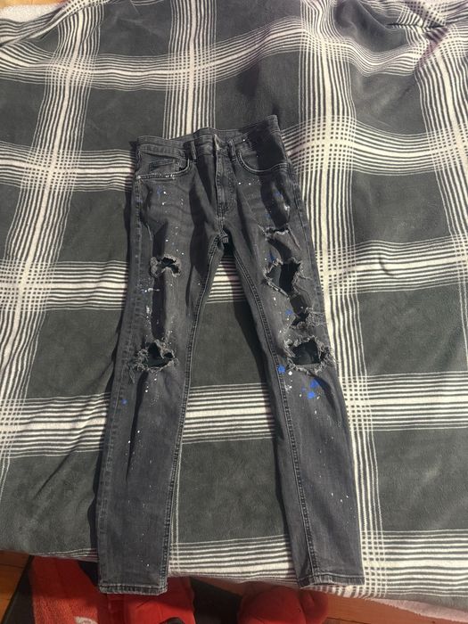 blugi bershka skinny