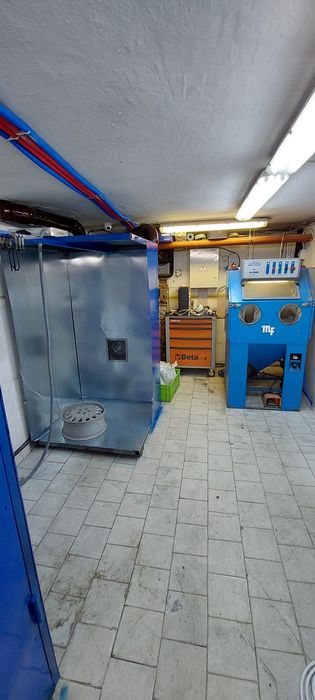 Прахово боядисване и пясъкоструене.