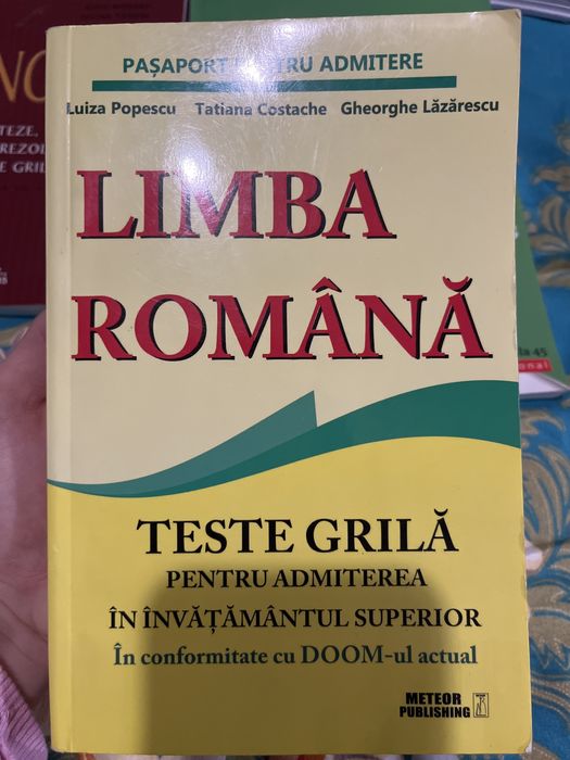 Carte admitere/bac drept