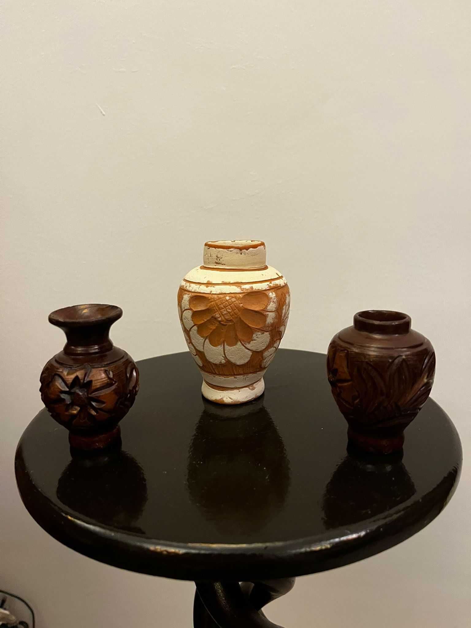 Set vechi de patru vaze ceramica  KOROND marcate  bibelouri bibelou