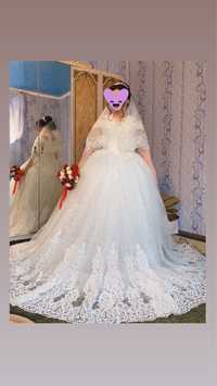 Свадебное платье за 90 000, г.Тараз