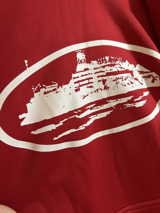 Екип Corteiz tracksuit горнище червен