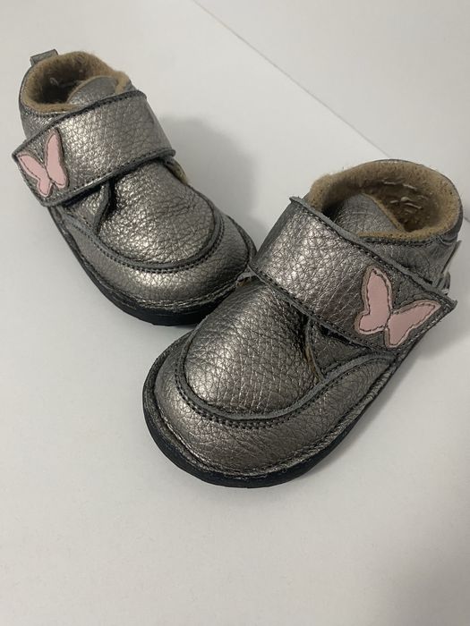 Ghete piele cu lana 22 - barefoot - Enna Shoes