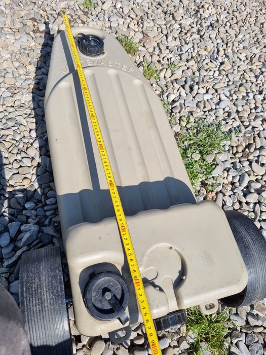 Bidon / Rezervor rulota apa menajera / uzata Wastemaster, culoare gri