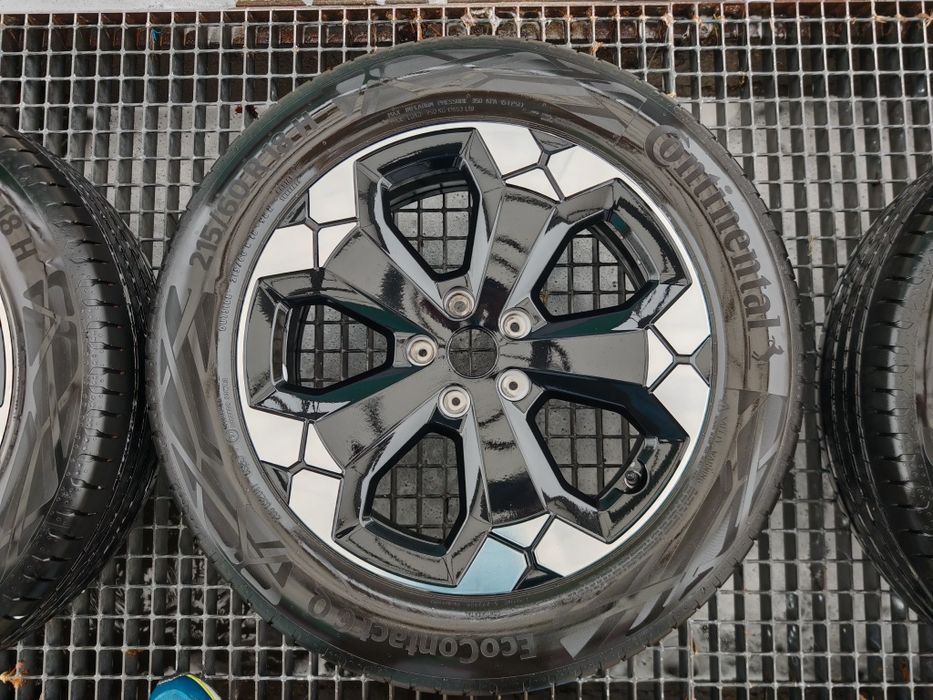 Jante Bigster/Duster R18, cu Anvelope vara EcoContact 6Q, 215/60/R18