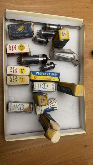 Продам радио лампы производства СССР