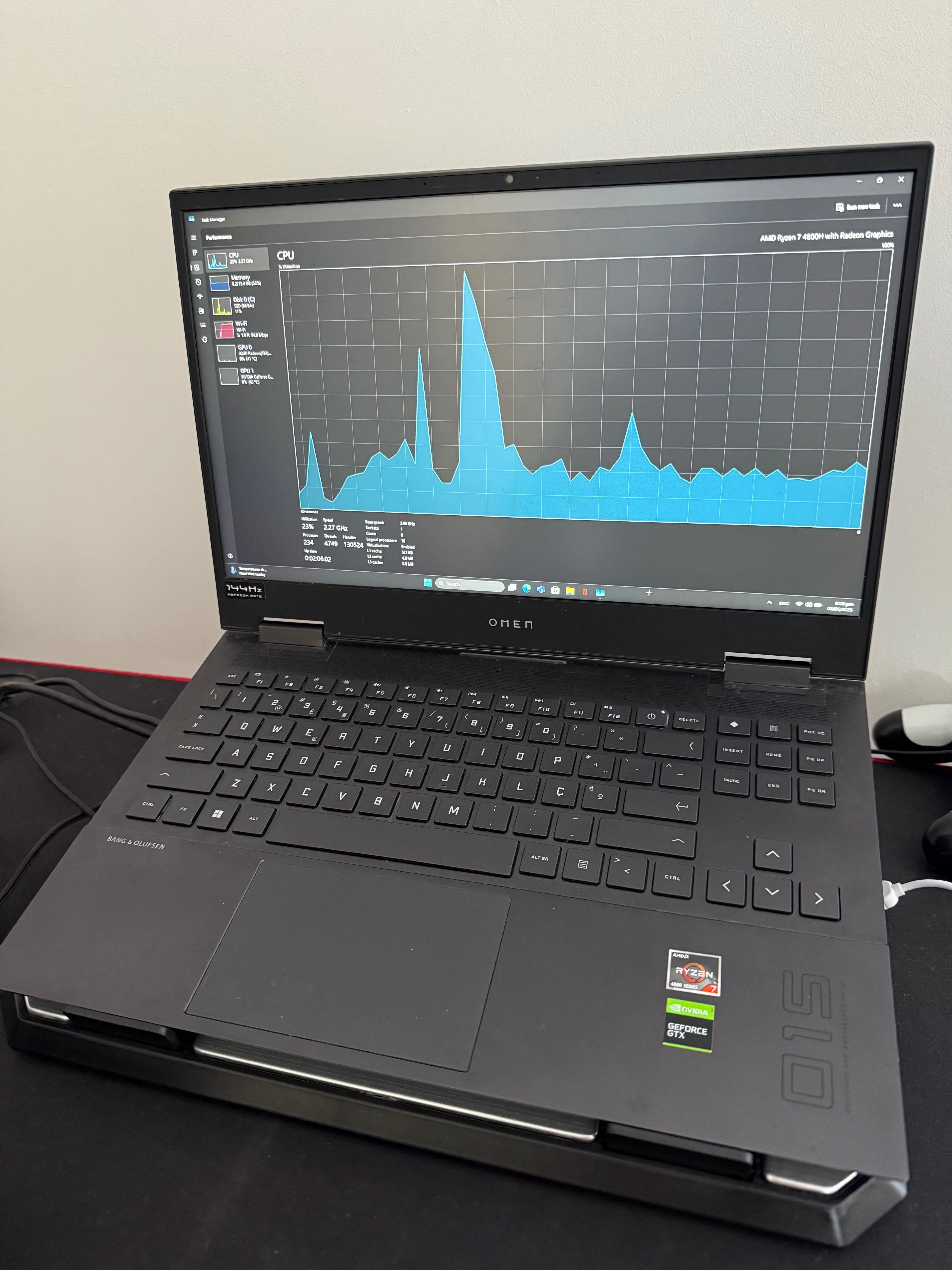 Laptop omen hp 15