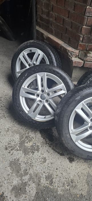 Jante Audi A4,  A6, impecabile ,17inch anvelope iarna