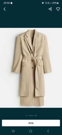 Trench S si bustiera 38 Rokh x H&M.