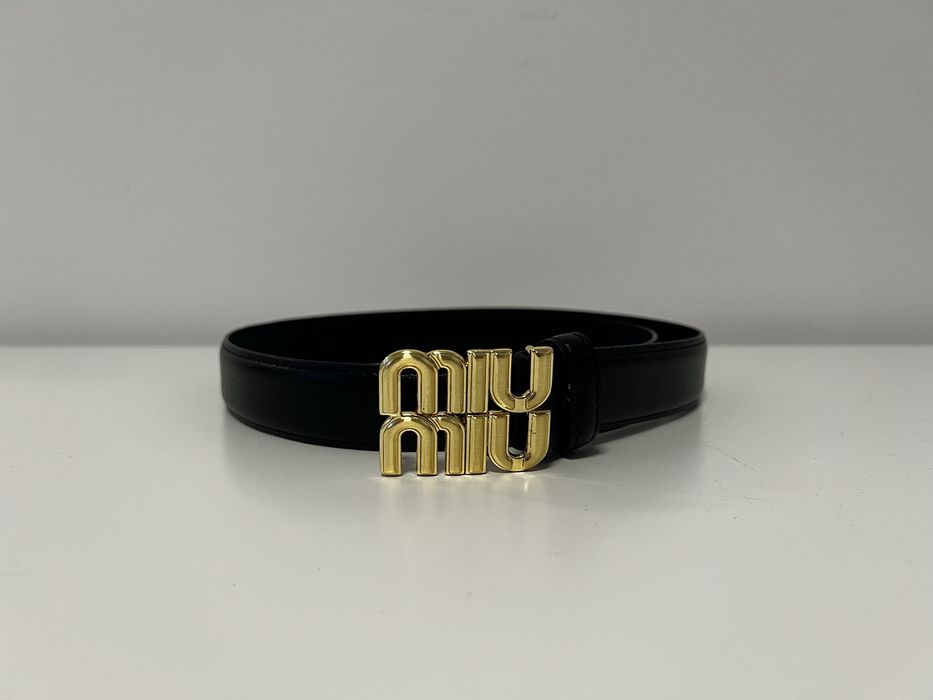 Curea Miu Miu piele naturala