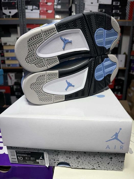 % 5LEI LIVRARE % Nike Air Jordan 4 University Blue Editie Limitata