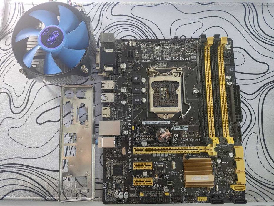 Материнская плата Asus B85M-G, LGA 1150