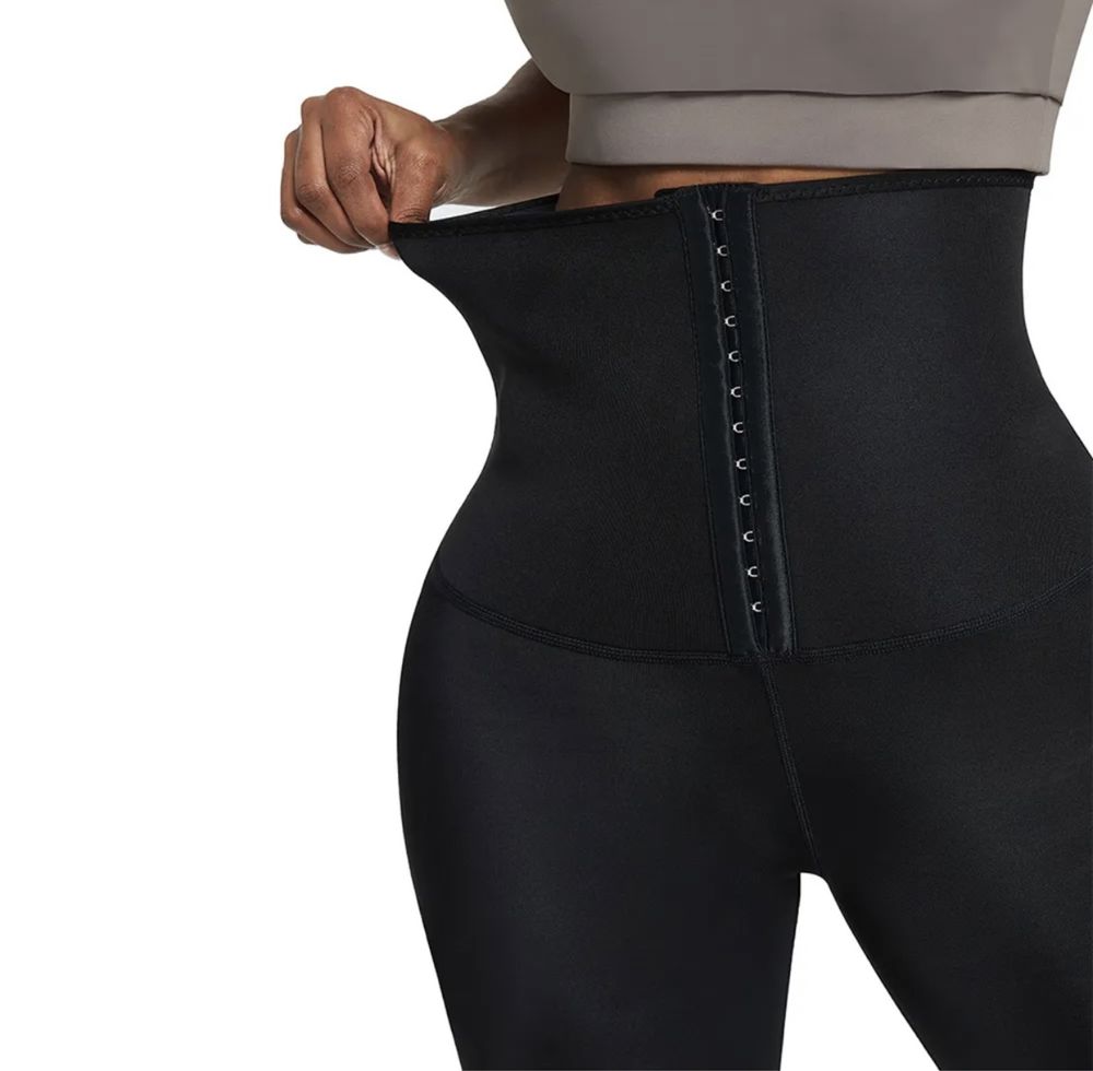 Colanți Lycra cu Efect Lucios Și Corset – Gama Completă Modelatori