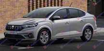 Aripa fata noua stanga dreapta Dacia Logan 3 model 2020-2023