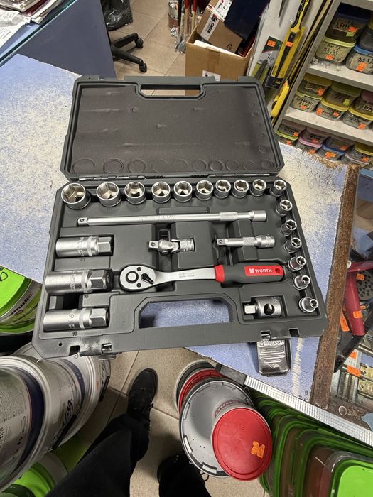 Wurth гедоре  red stripe 3/8 24 части