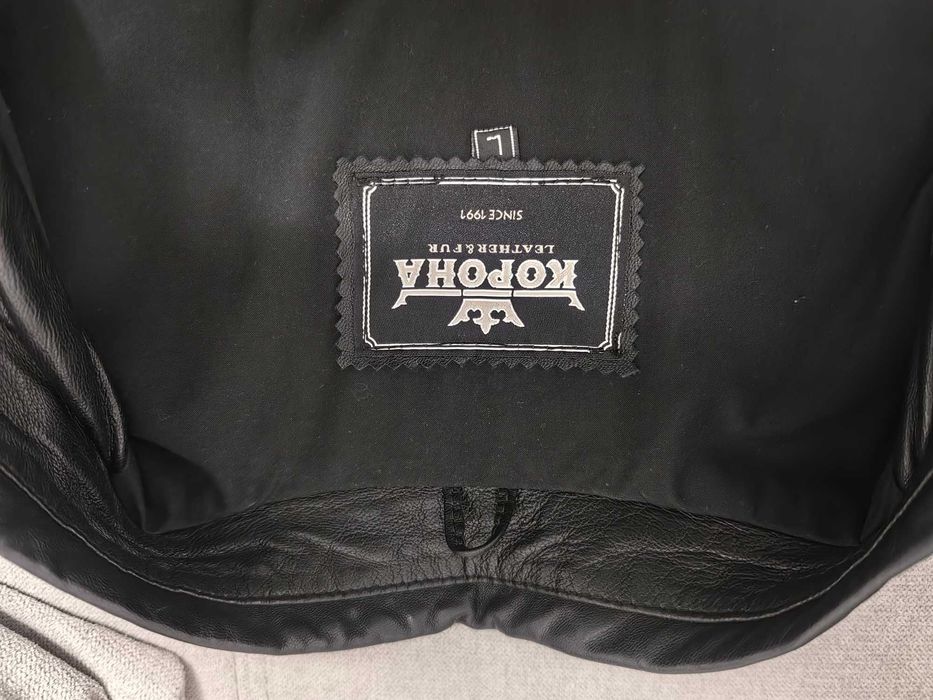 Мъжко яке от агнешка кожа