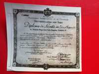 Vand fotografie cu Diploma licenta 1912