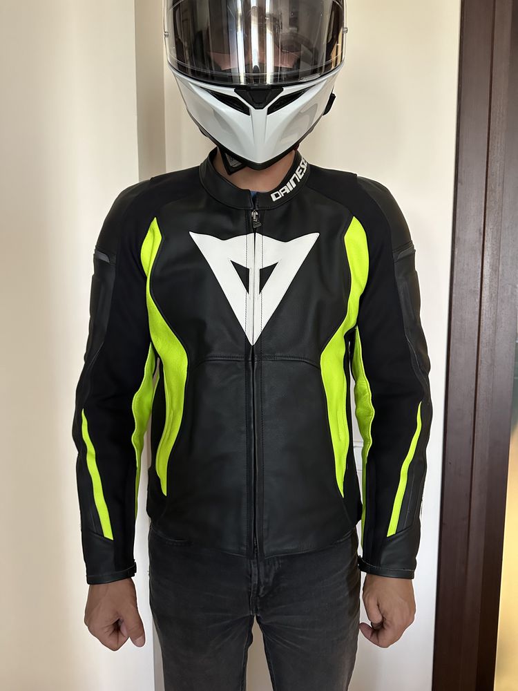 Мото куртка кожанная Dainese