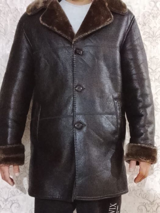 Дубленка кожаная