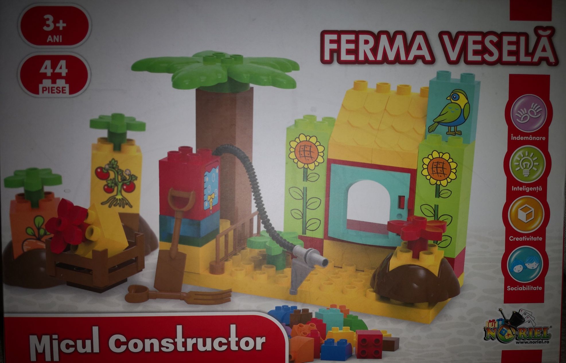 Micul constructor Lego Ferma veselă