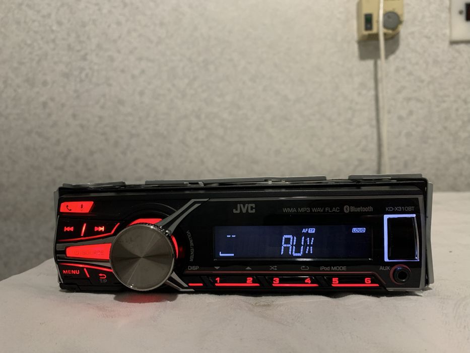 Авто радио JVC Bluetooth