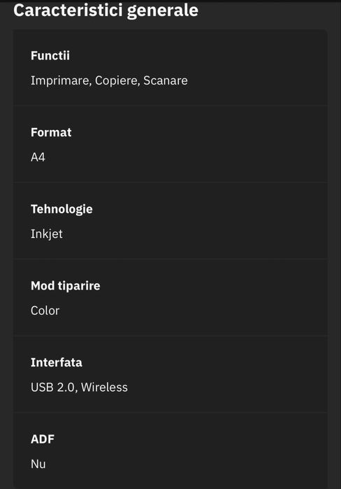 Imprimanta Canon