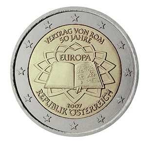 Сет 2 евро монети (възпоменателни) 2004-2009 / 2 Euro Coins