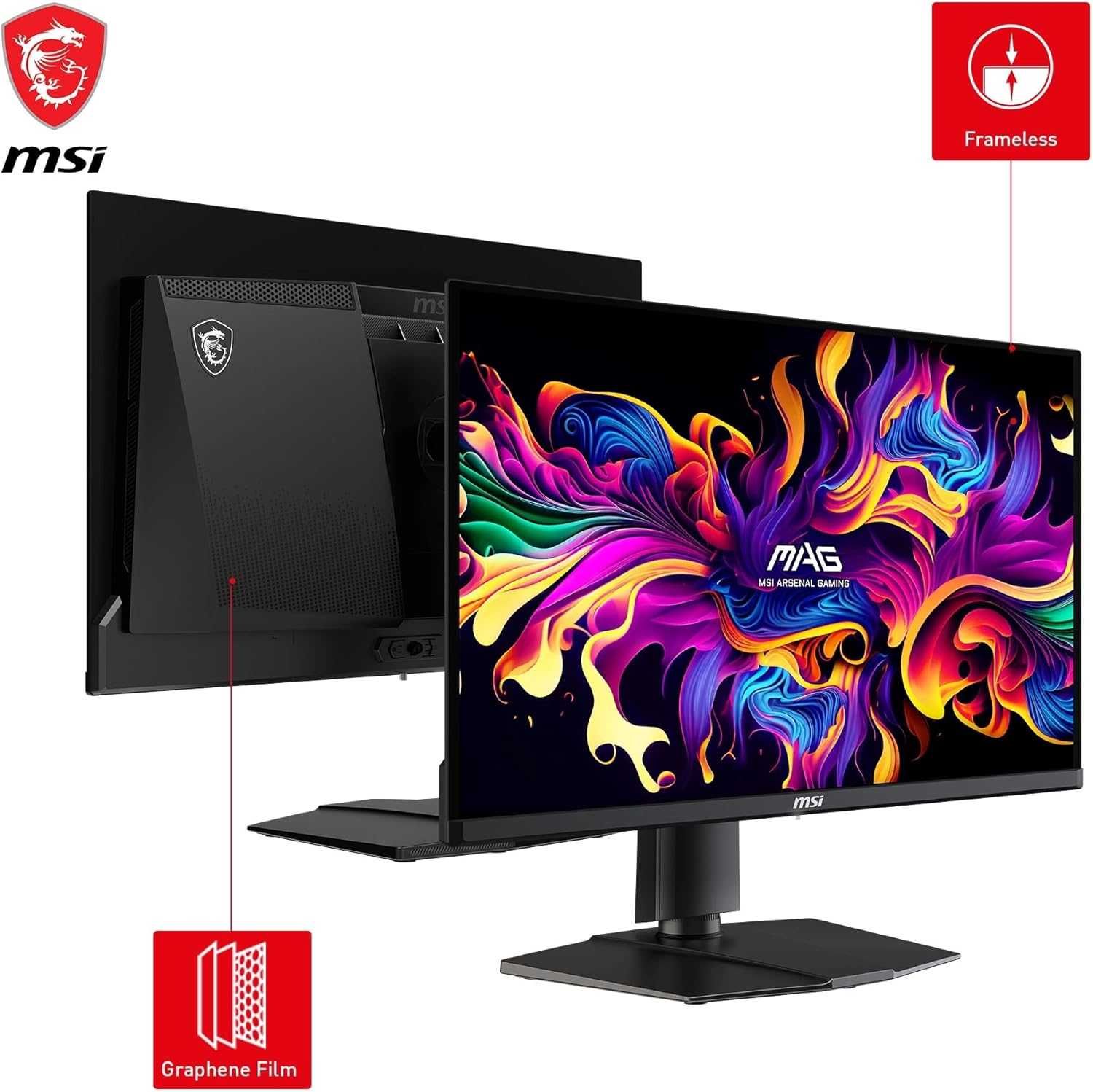 [НОВЫЙ] Монитор MSI MAG 271QPX | 27" WQHD QD-OLED 240Hz 0.03ms Type-C