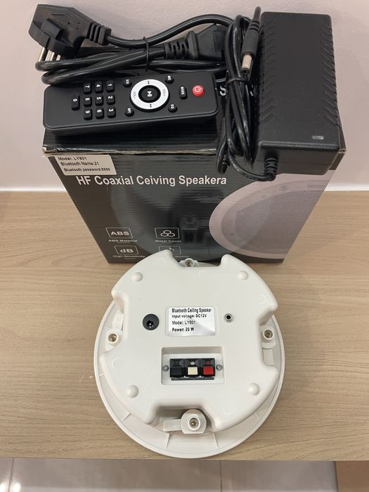 Потолочные Bluetooth-колонки – ваш дом зазвучит стильно и современно