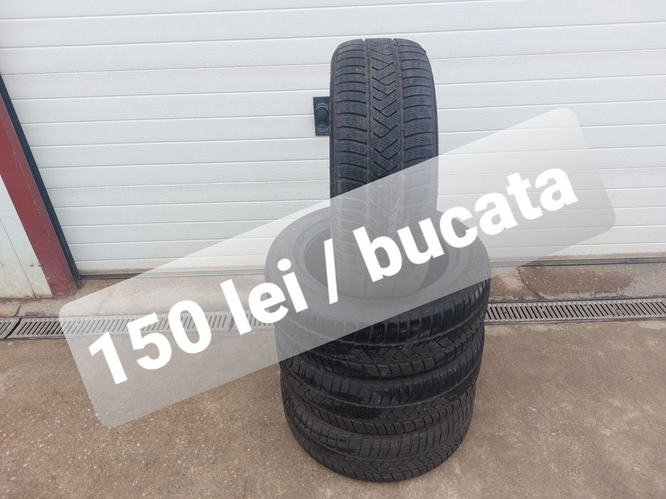 150 lei bucata! Set anvelope M+S/IARNA 225 55 17 Pirelli dot 2023