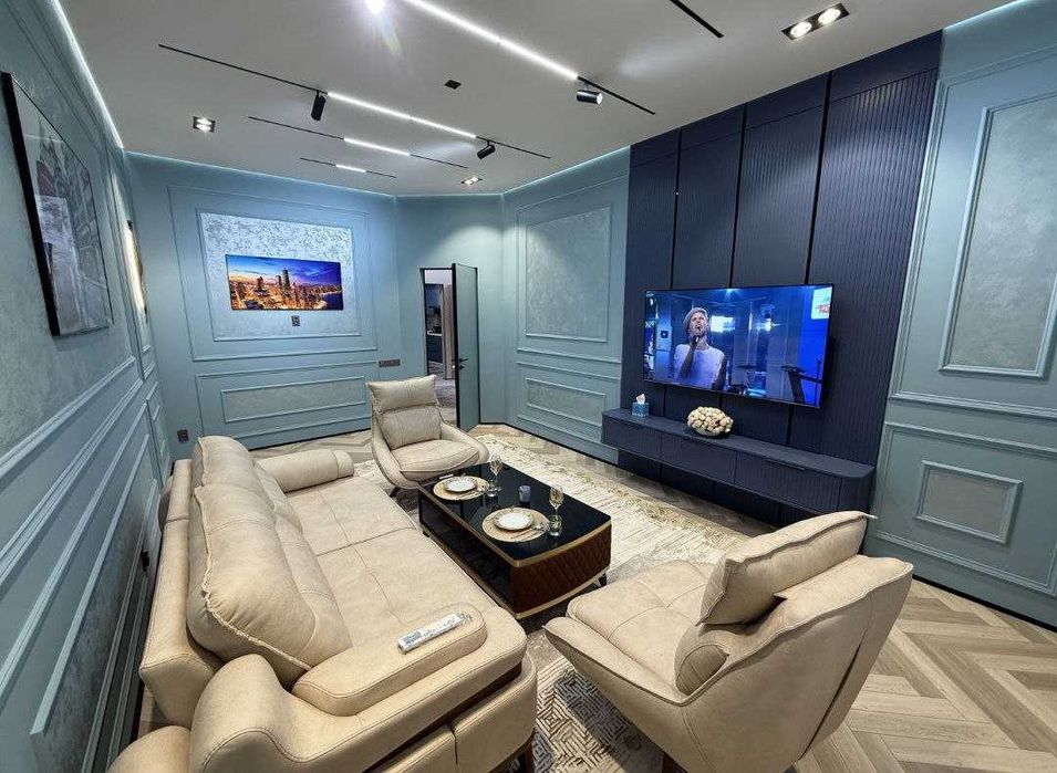 АРЕНДА КВАРТИРЫ!3х комнатная,100 кв.м, ор.Алайский Басри баба. АКТ