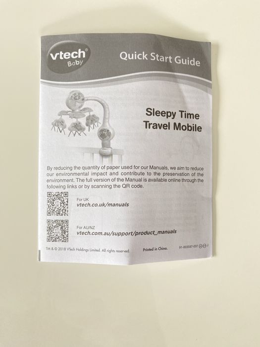 Музикална въртележка, Vtech, Облаци, Сънливо пътуване